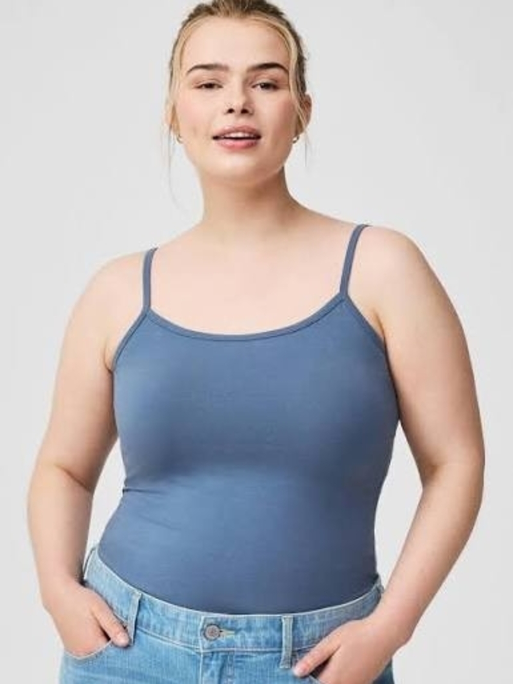 torrid Slate Blue Slim Cami Tank